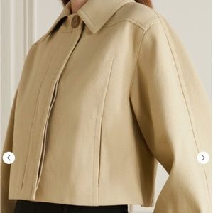 Vince Cropped twill Jacket